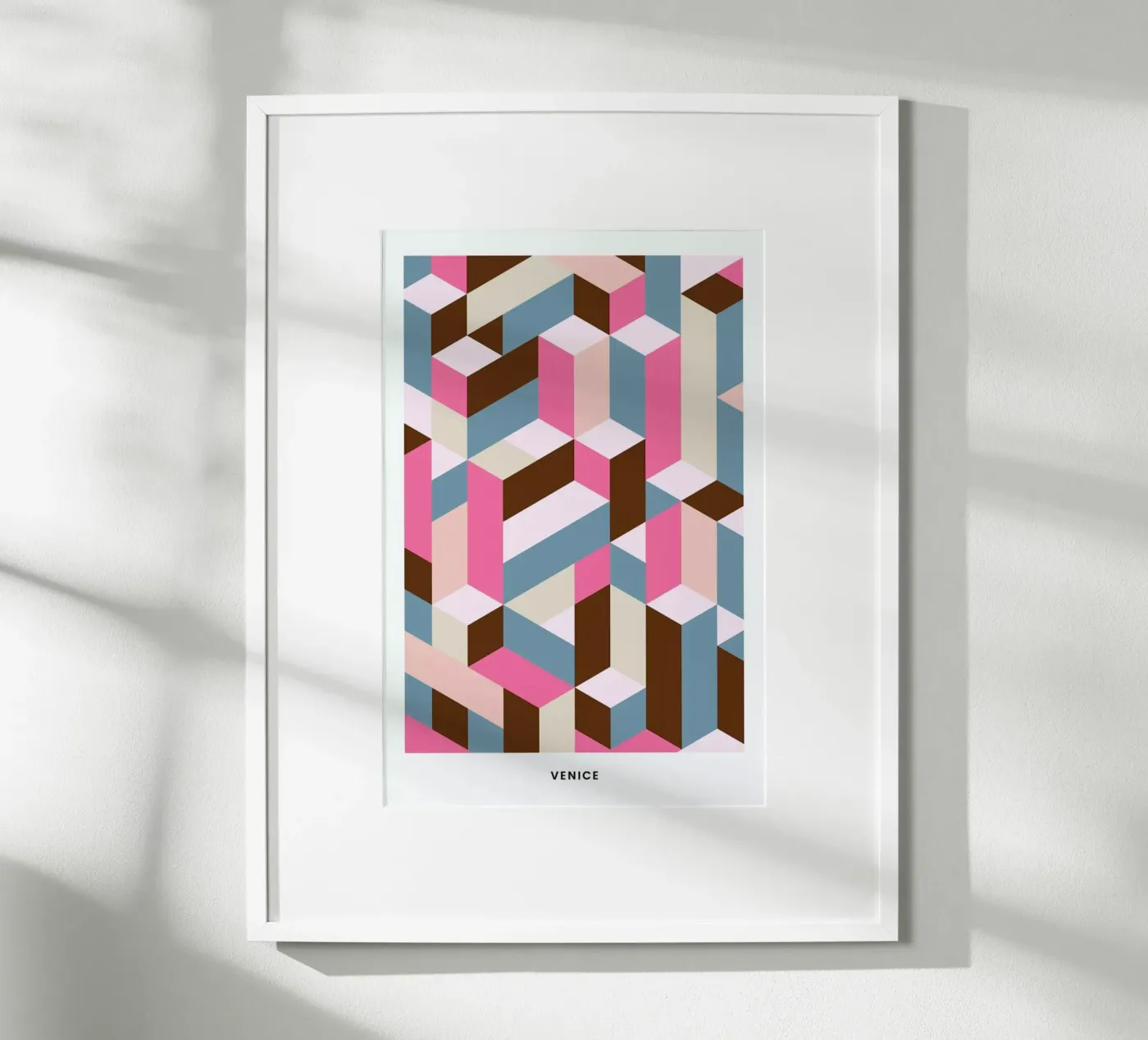 Venice poster by daylight design studio