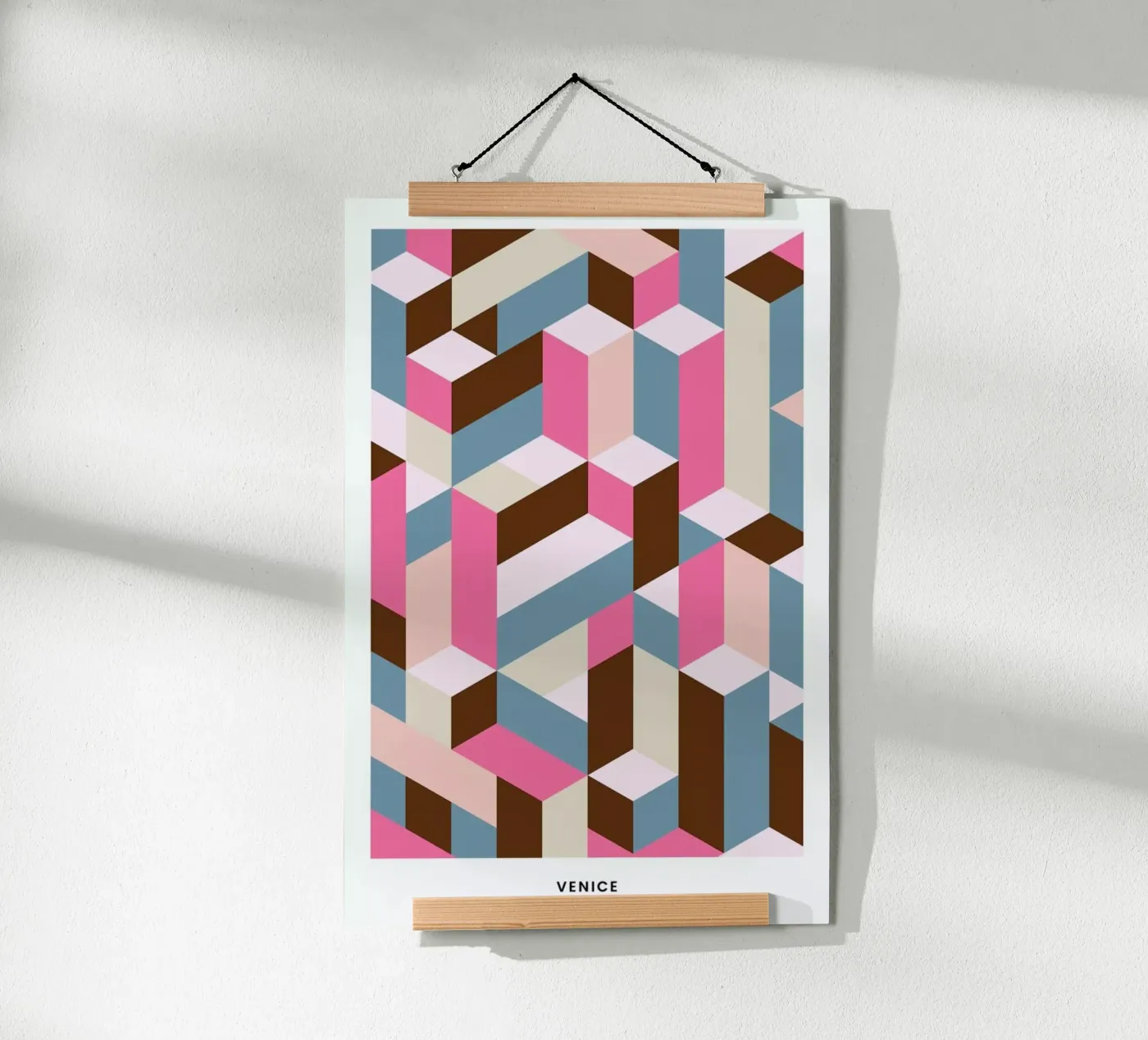 Venice poster by daylight design studio