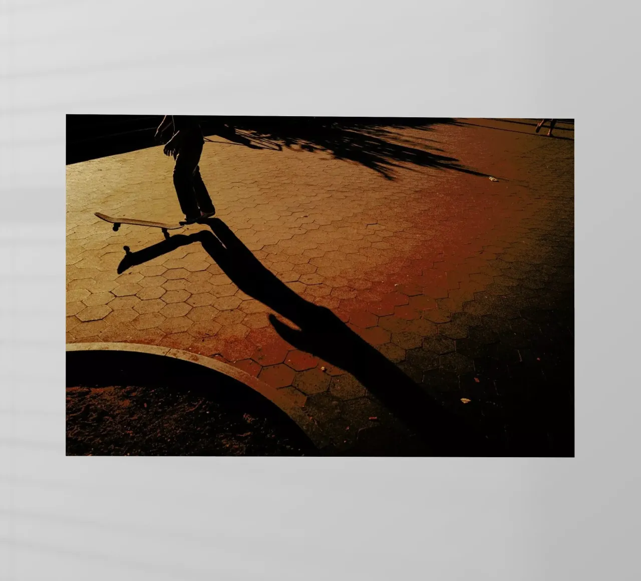 Orange pellicola backlit da Philipp Reinhard