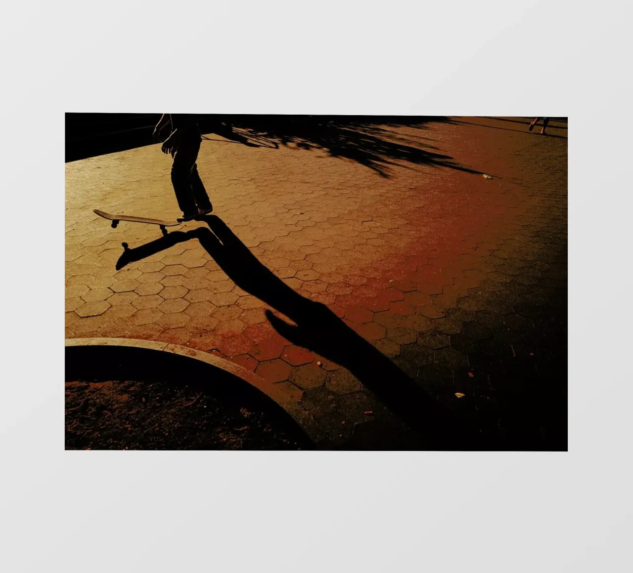 Orange pellicola backlit da Philipp Reinhard