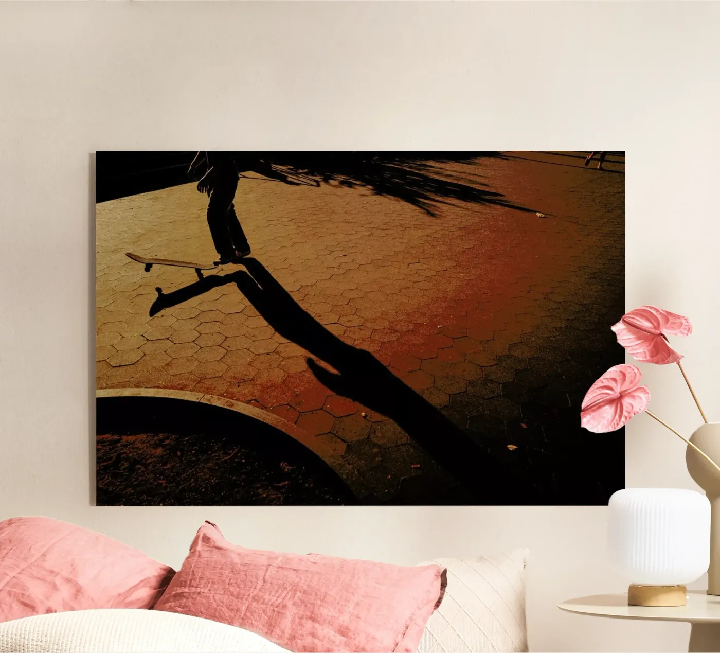 Orange plexiglas de Philipp Reinhard