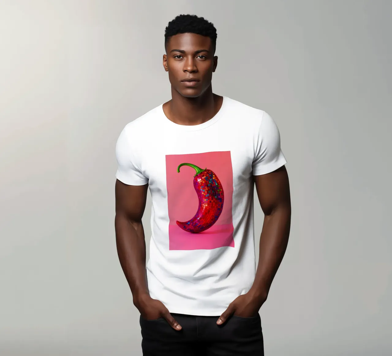 Disco Chili t-shirt da NORDLICHT DESIGNS