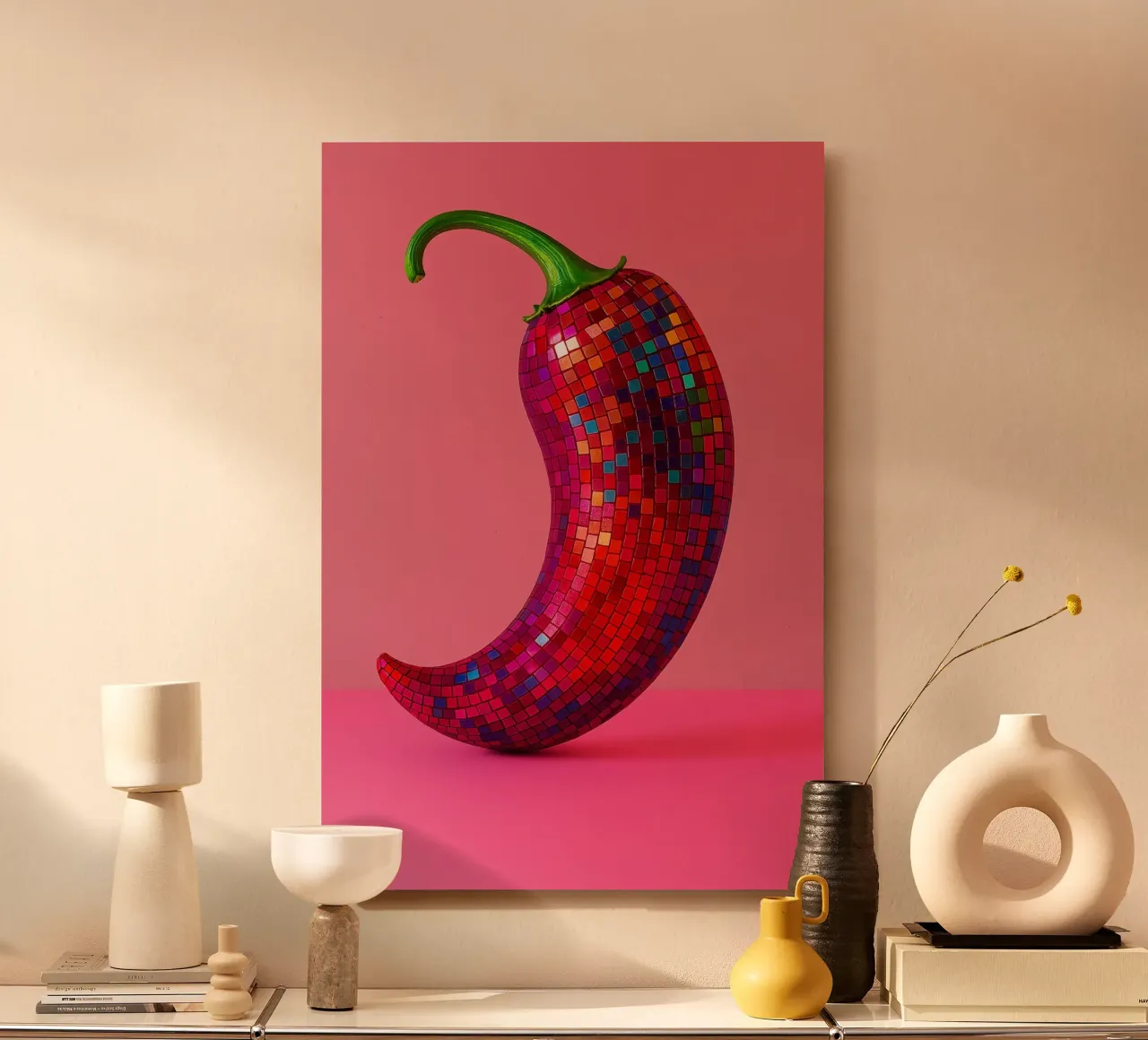 Disco Chili alluminio dibond da NORDLICHT DESIGNS