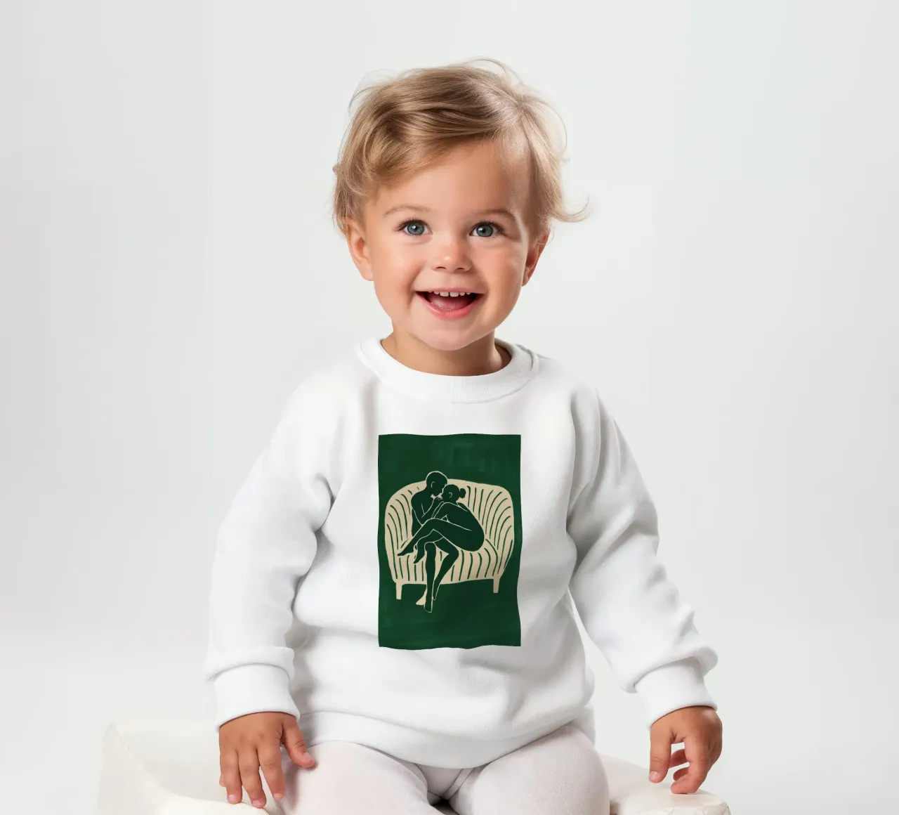 Amore felpa neonato da NORDLICHT DESIGNS