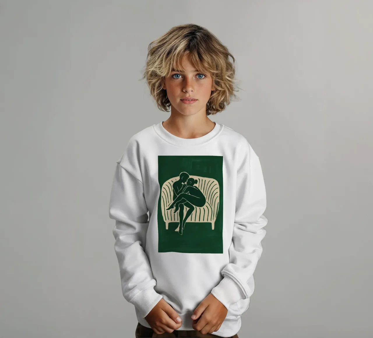 Amore felpa bambino da NORDLICHT DESIGNS
