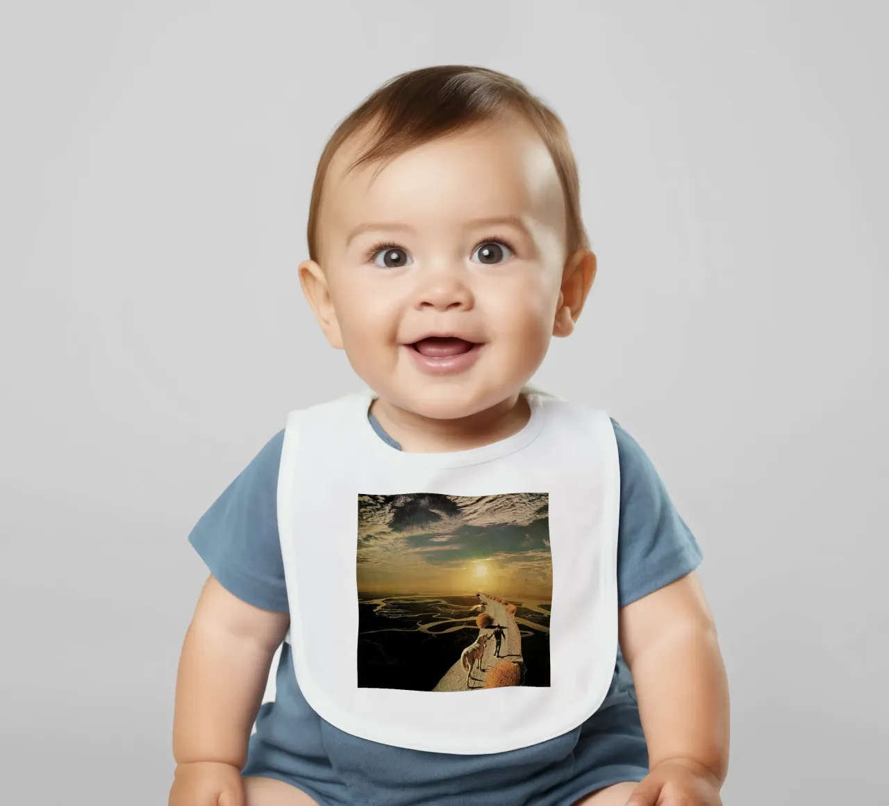 Unicorns Are Real bavaglino da Jesse Treece