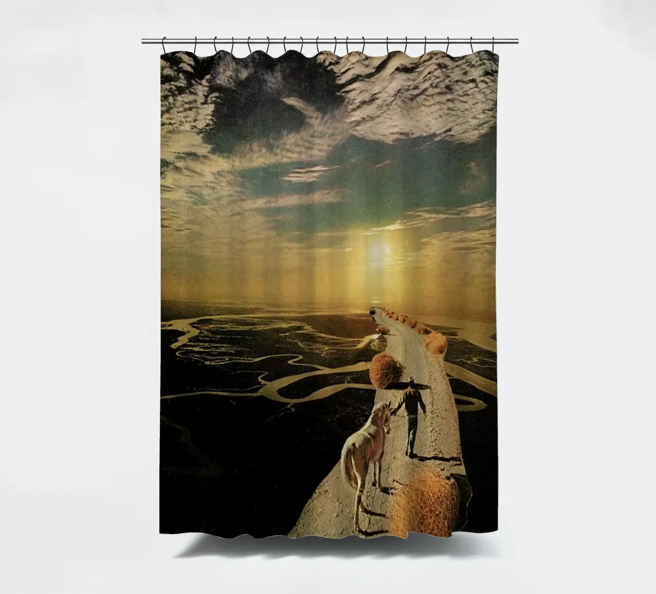 Unicorns Are Real tenda da doccia da Jesse Treece