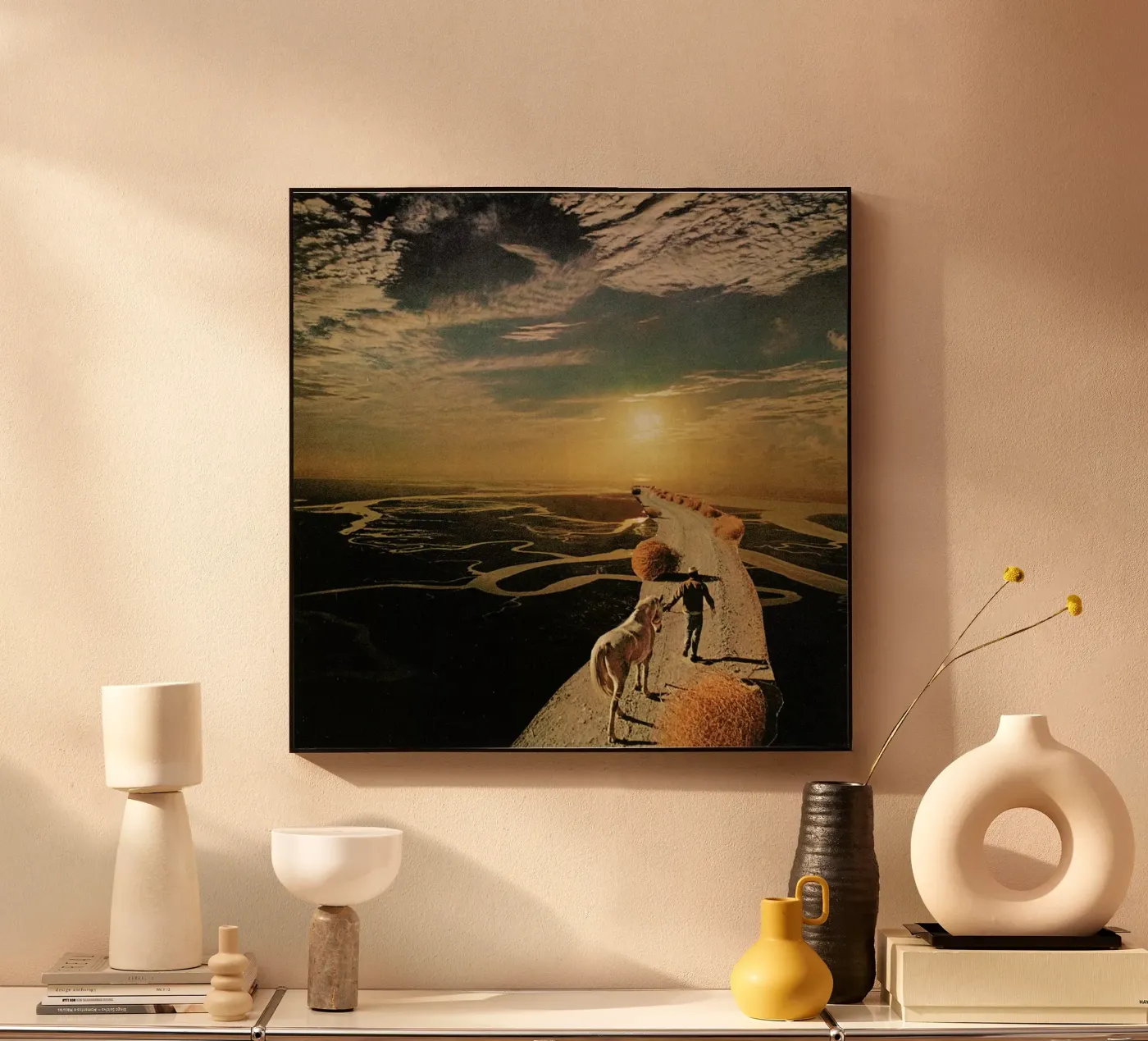 Unicorns Are Real acryl van Jesse Treece