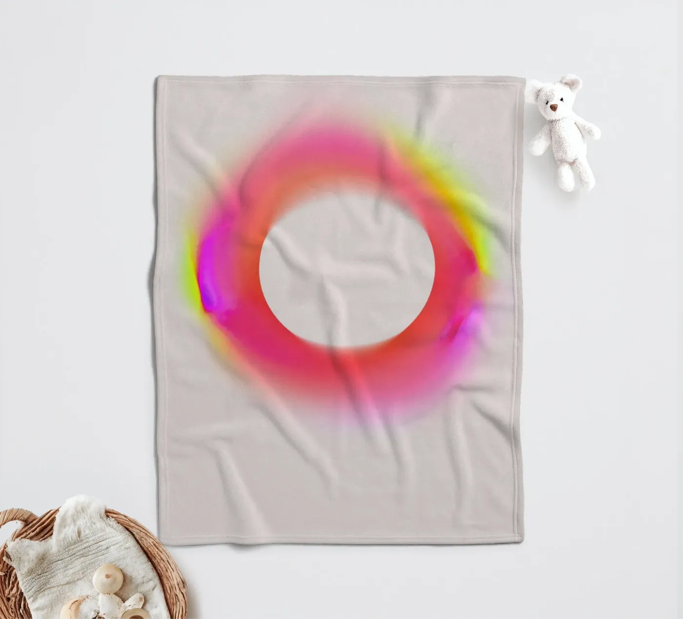 Space 7 fleecedeken van treechild