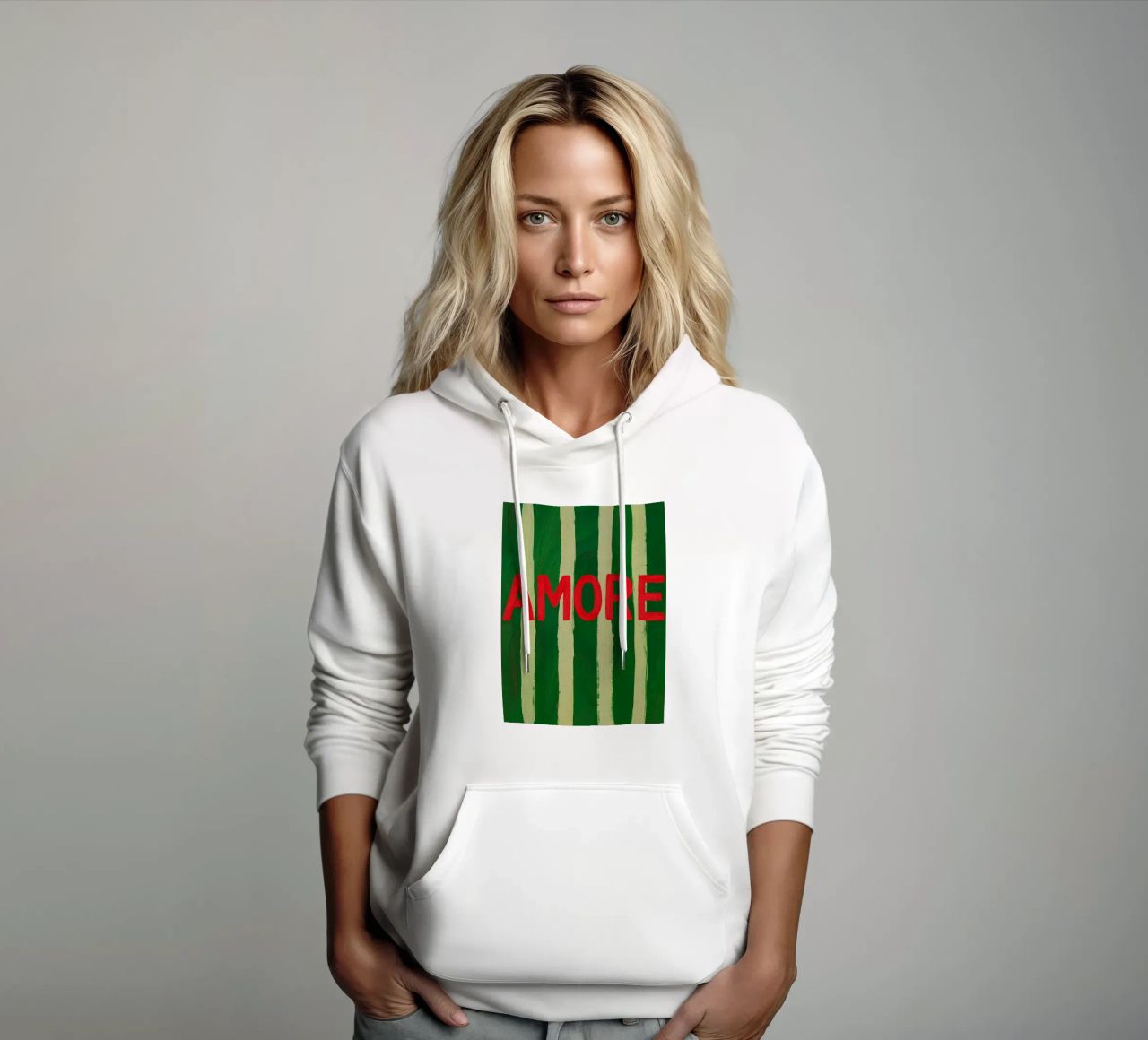 Amore felpa con cappuccio da NORDLICHT DESIGNS