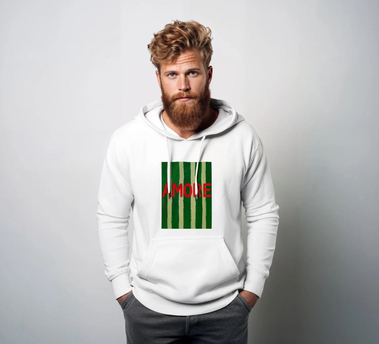 Amore felpa con cappuccio da NORDLICHT DESIGNS