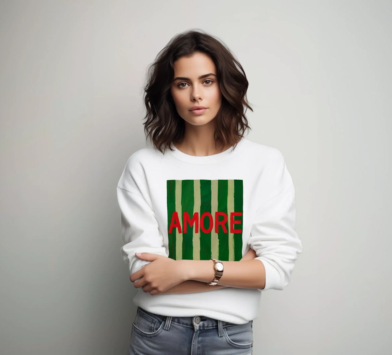 Amore felpa da NORDLICHT DESIGNS