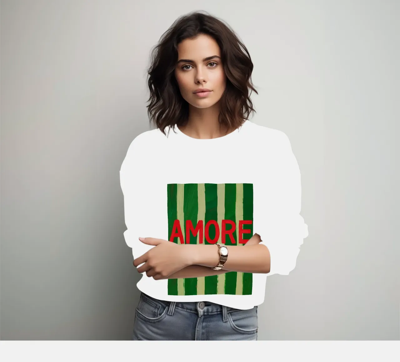 Amore felpa da NORDLICHT DESIGNS