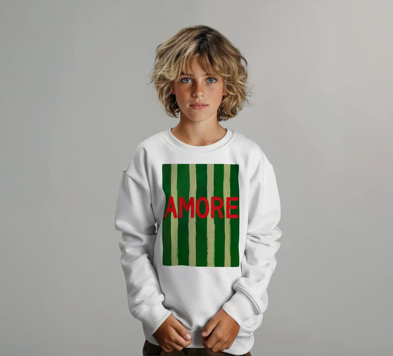 Amore felpa bambino da NORDLICHT DESIGNS