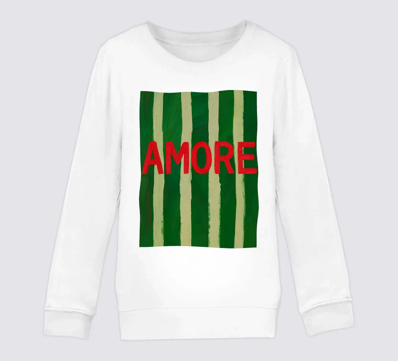 Amore kids sweatshirt by NORDLICHT DESIGNS