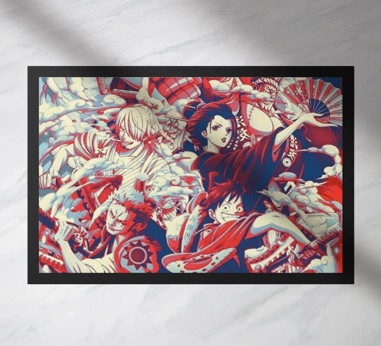 Luffy con gli equipaggi zerbino da withandname