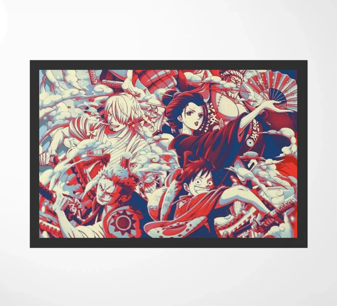 Luffy con gli equipaggi zerbino da withandname