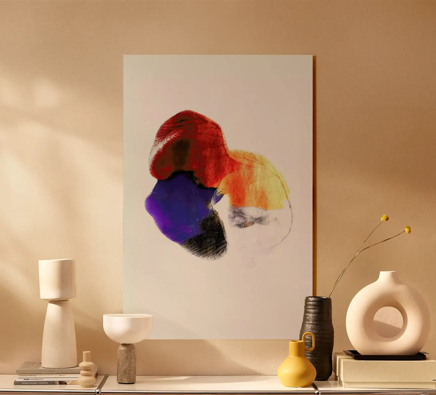 Abstract Flower Acryl-Glas von Babett Schultze