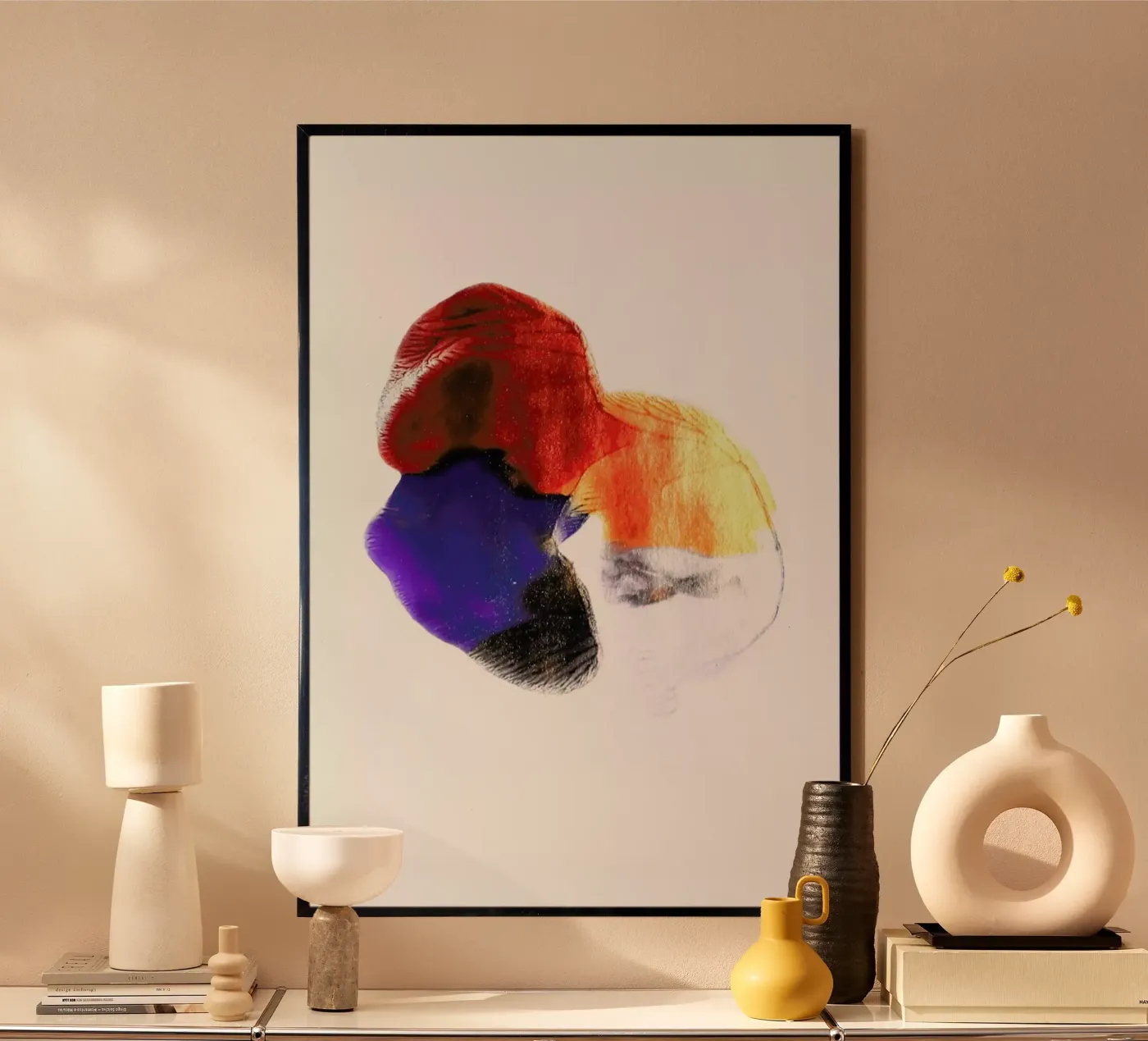 Abstract Flower poster da Babett Schultze