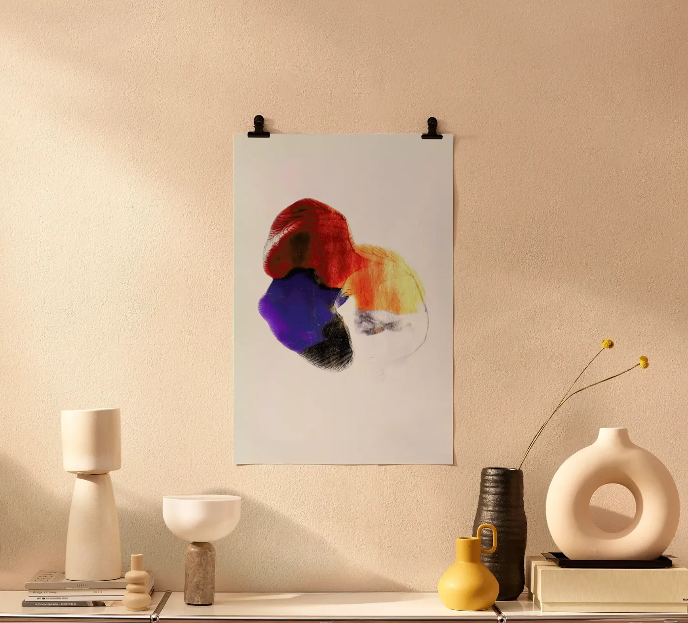 Abstract Flower poster da Babett Schultze