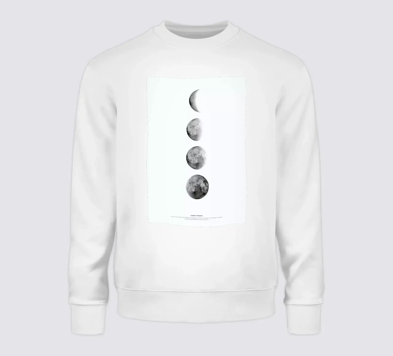 Phases of the Moon felpa da daylight design studio