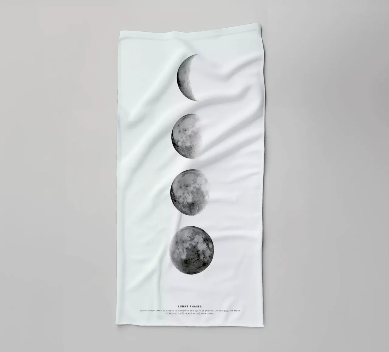 Phases of the Moon asciugamano da bagno da daylight design studio