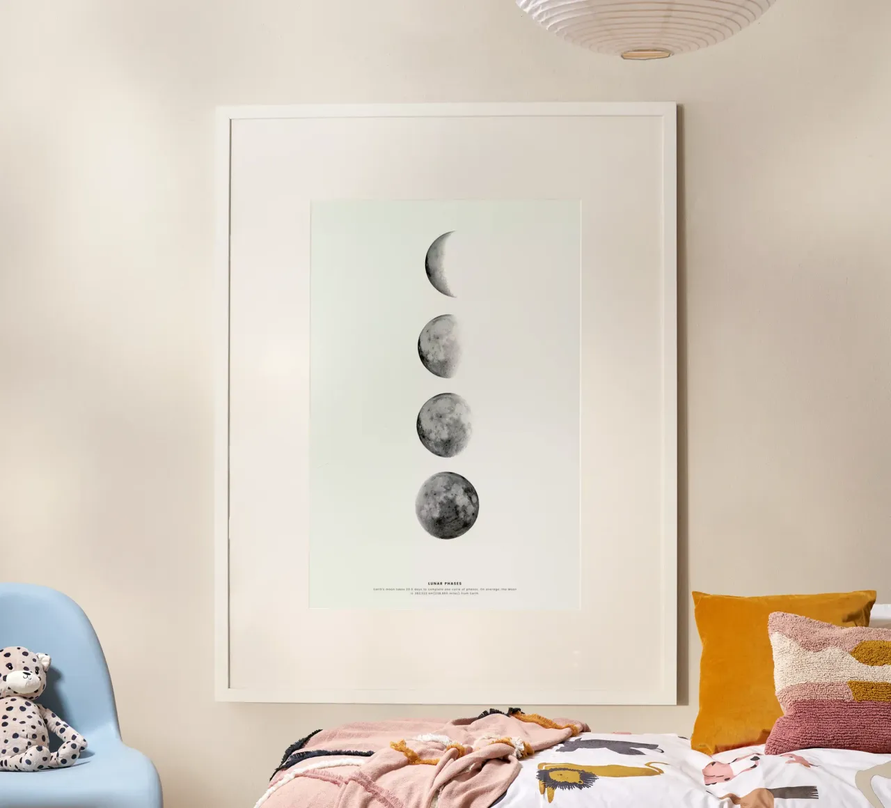 Phases of the Moon carta hahnemühle da daylight design studio