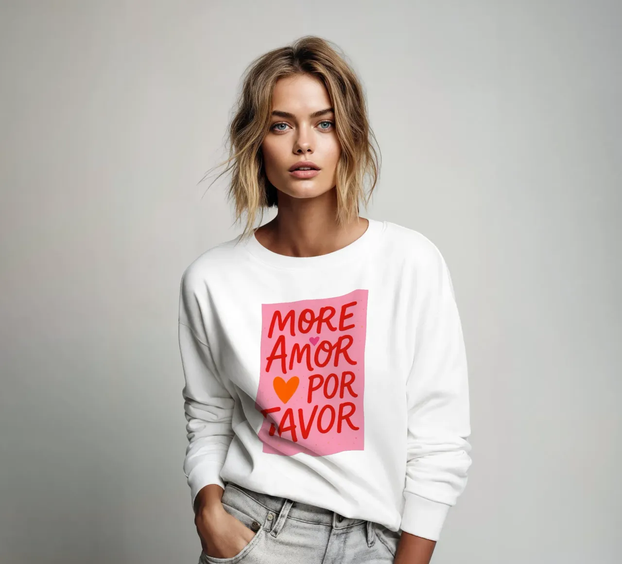 More Amore felpa da NORDLICHT DESIGNS