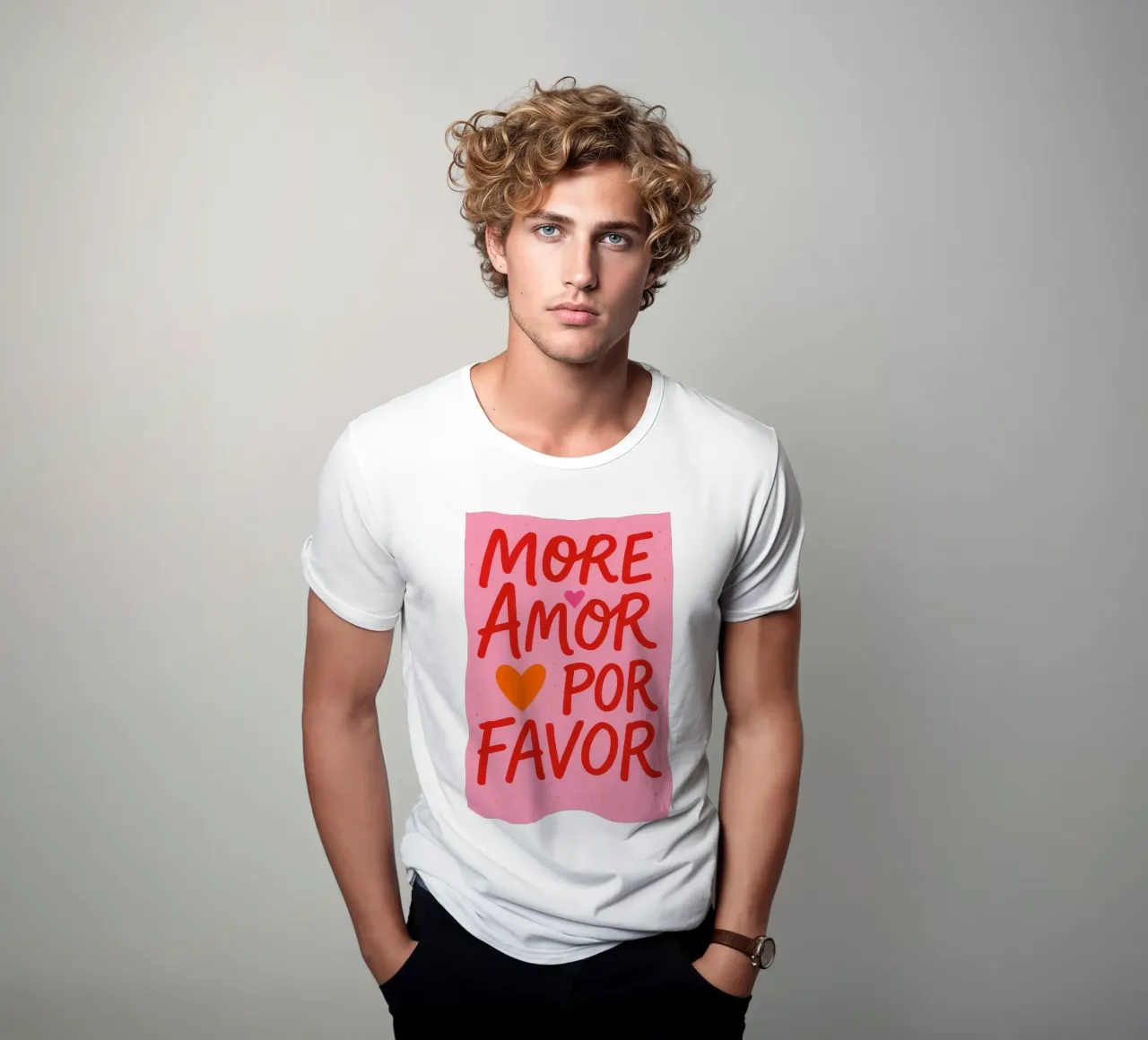 More Amore t-shirt da NORDLICHT DESIGNS
