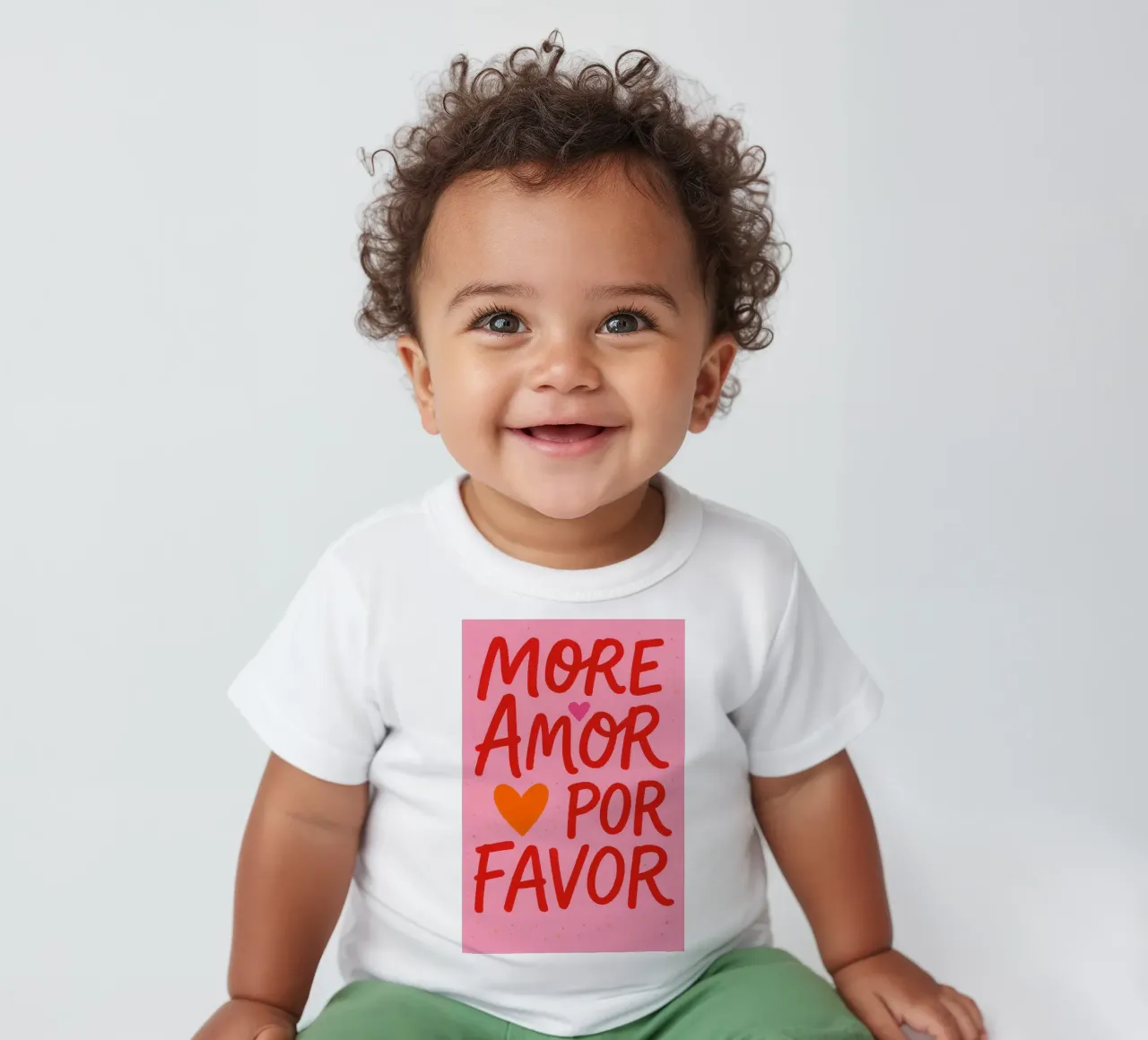 More Amore maglietta neonato da NORDLICHT DESIGNS