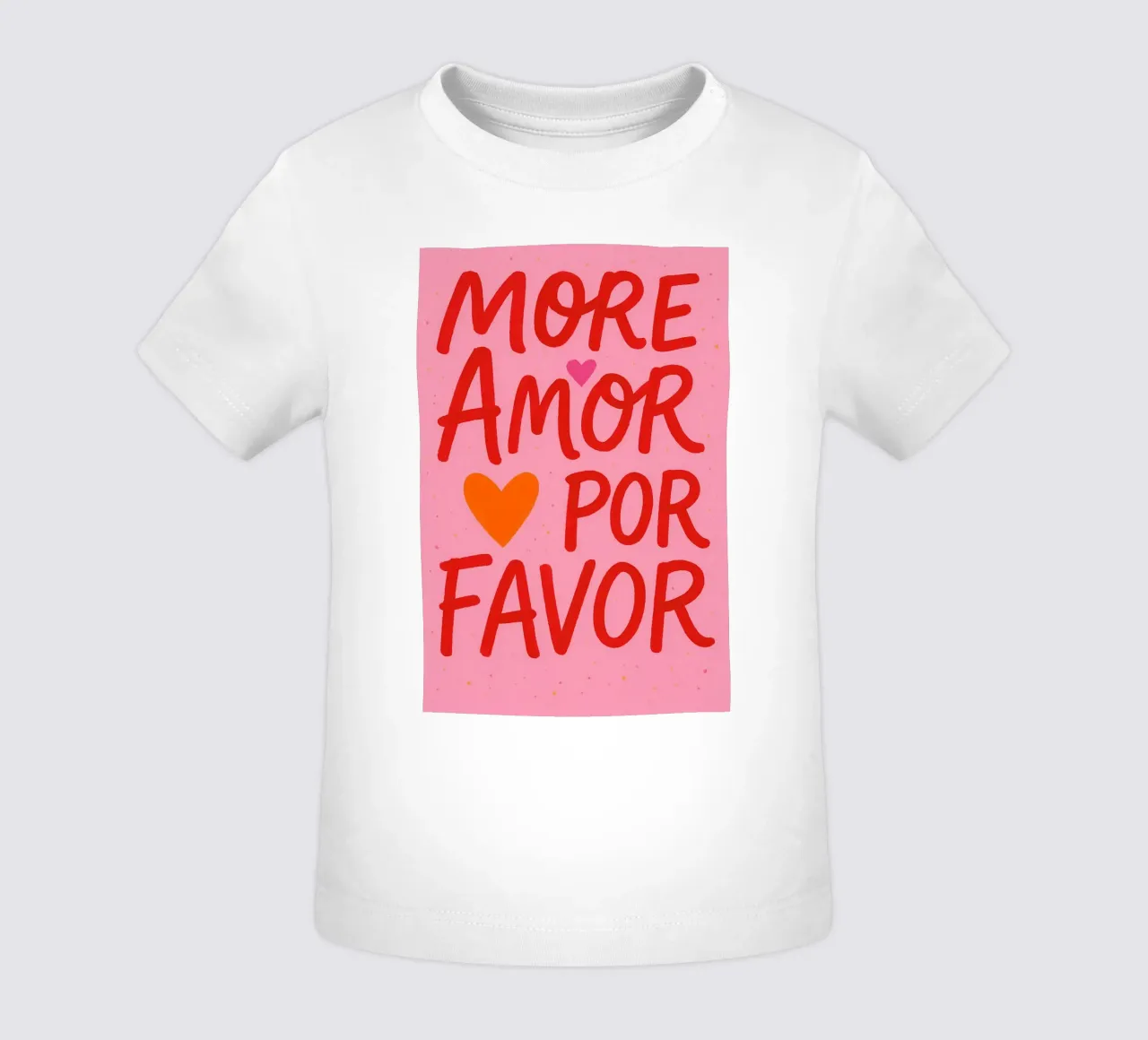 More Amore maglietta neonato da NORDLICHT DESIGNS