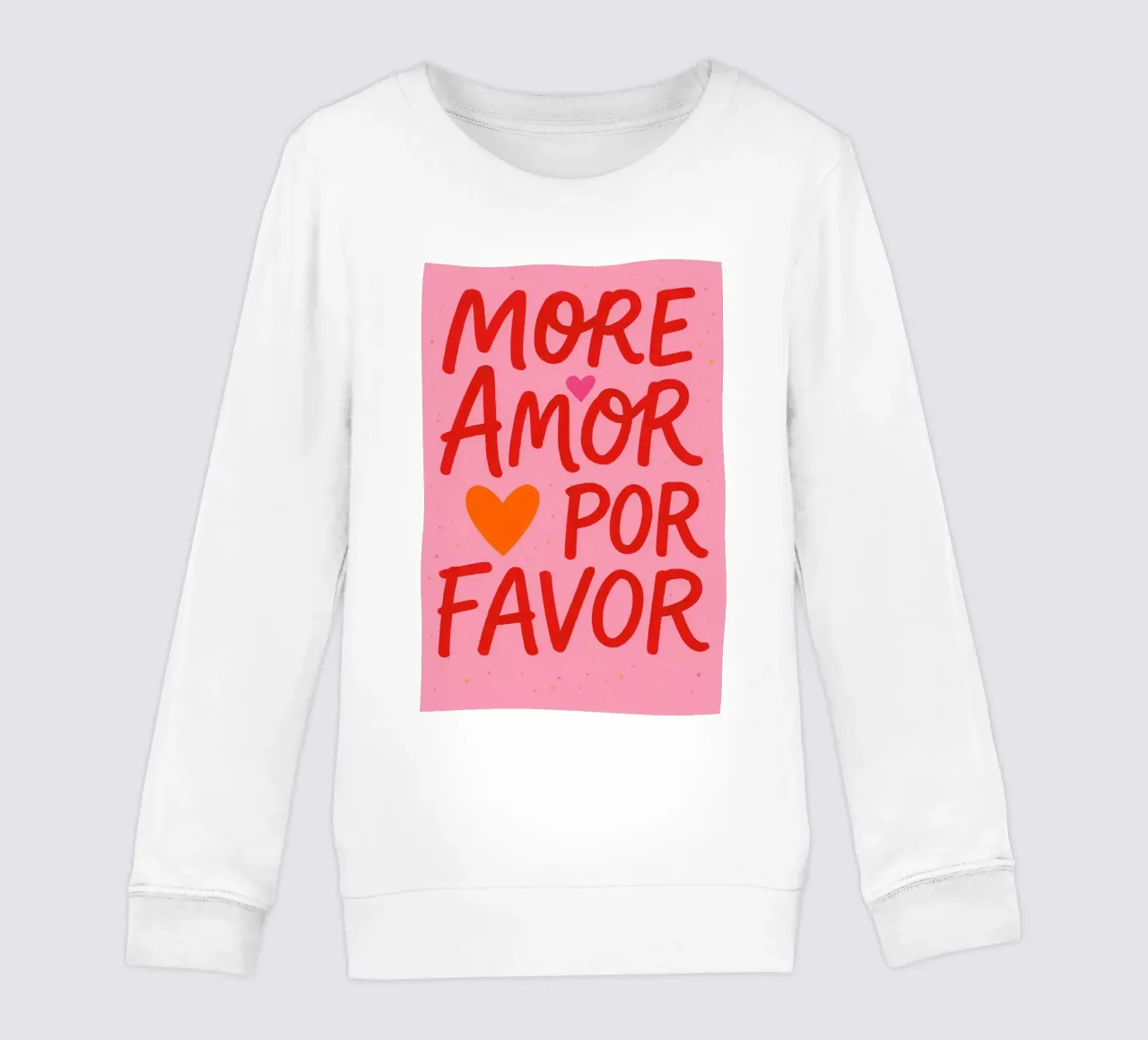 More Amore felpa bambino da NORDLICHT DESIGNS