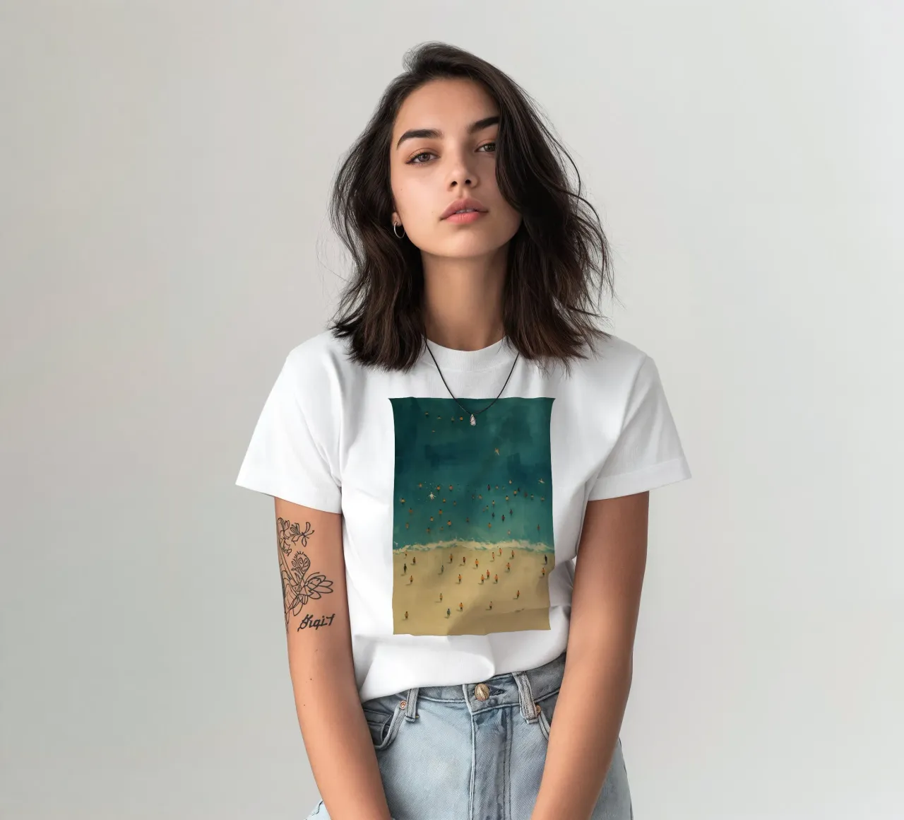 Beach Day t-shirt by NORDLICHT DESIGNS