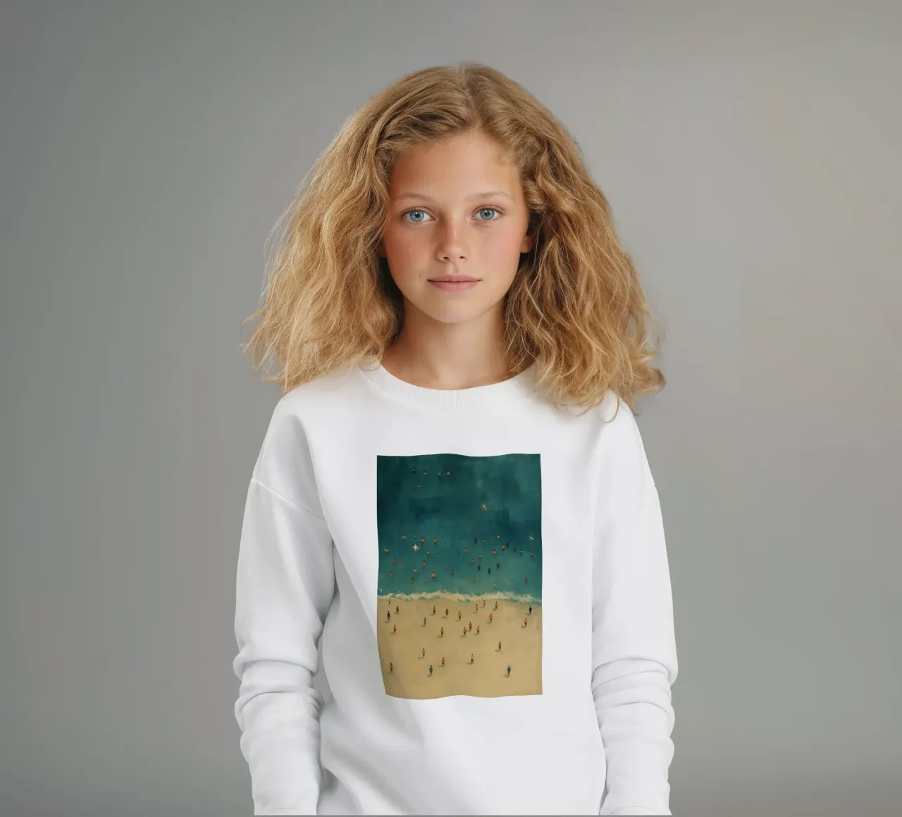 Beach Day felpa bambino da NORDLICHT DESIGNS