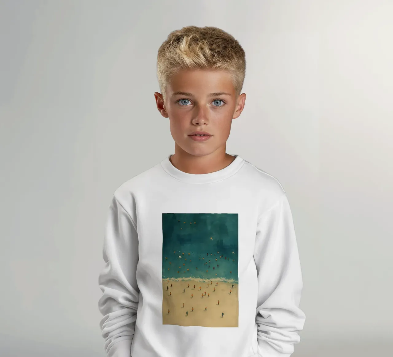 Beach Day felpa bambino da NORDLICHT DESIGNS