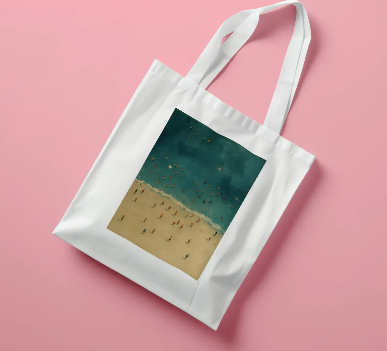 Beach Day tote bag by NORDLICHT DESIGNS