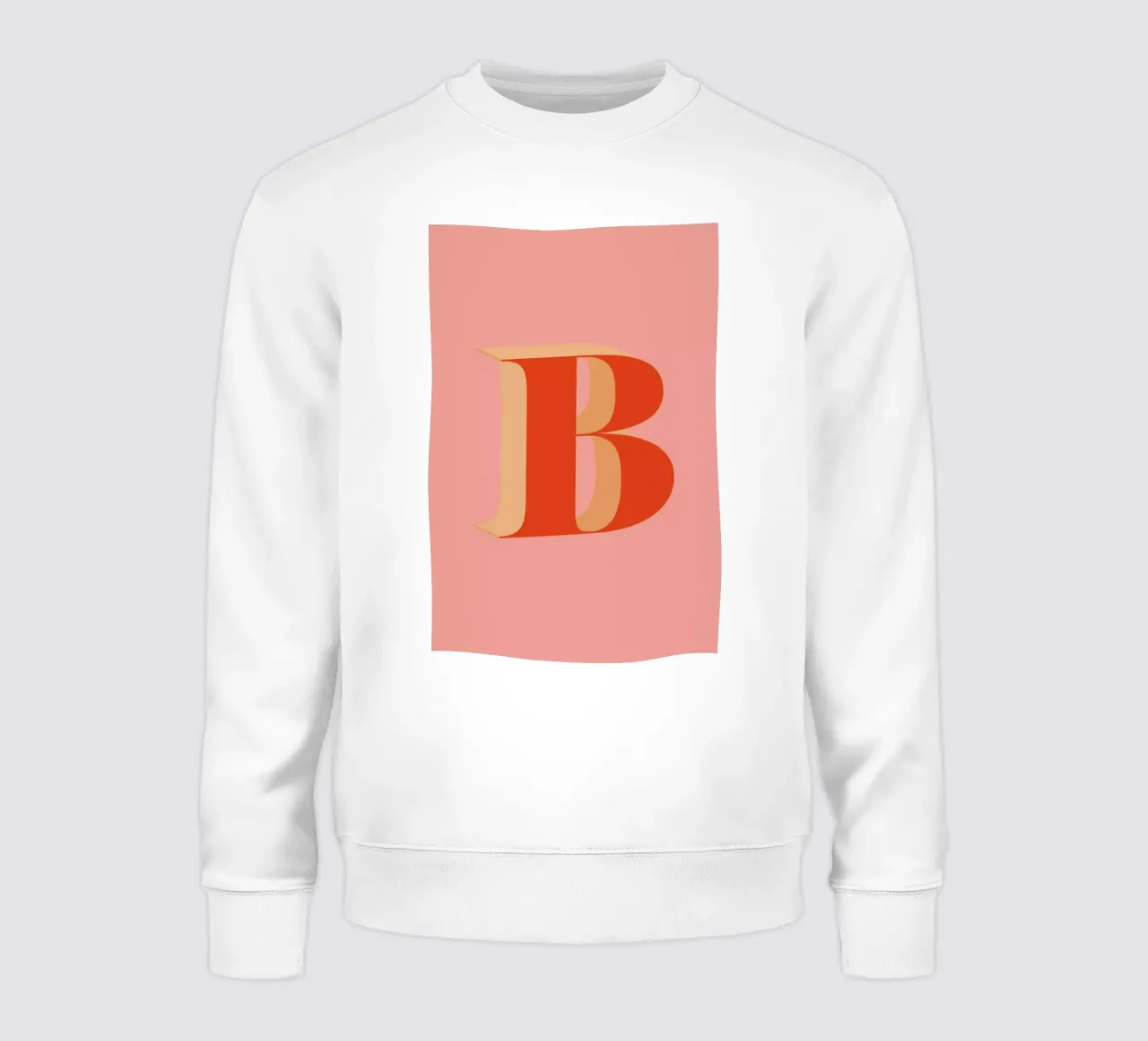 Red B Sweatshirt von daylight design studio