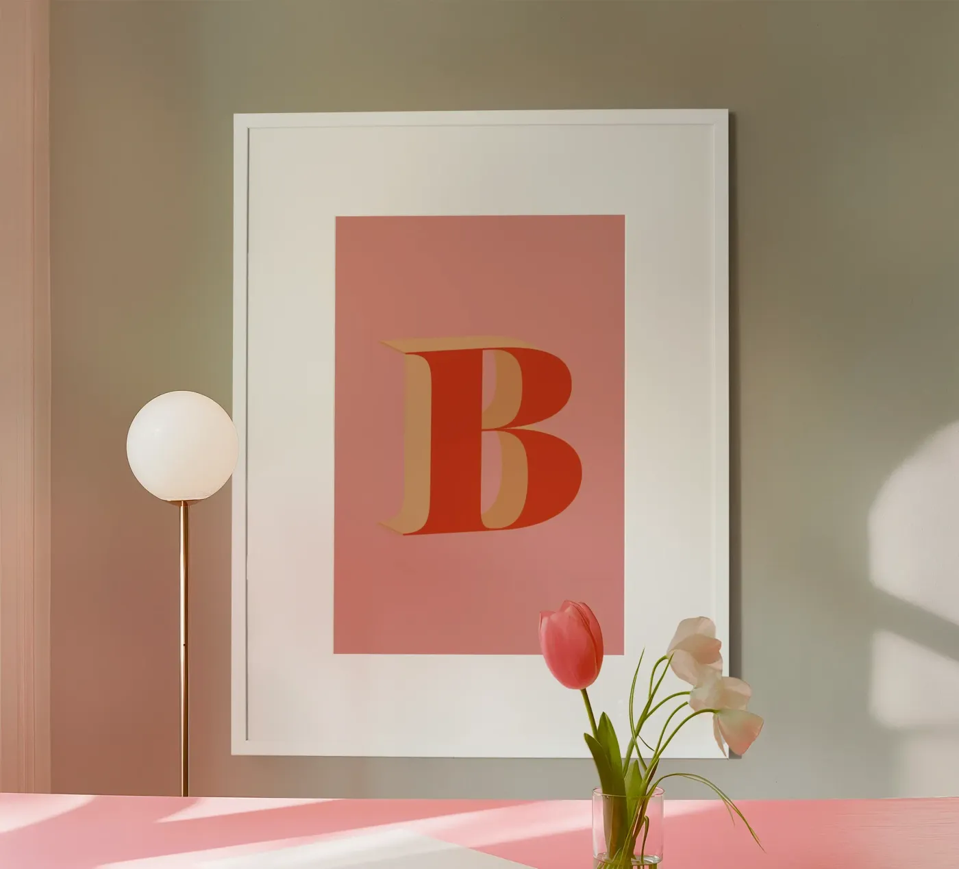 Red B poster da daylight design studio