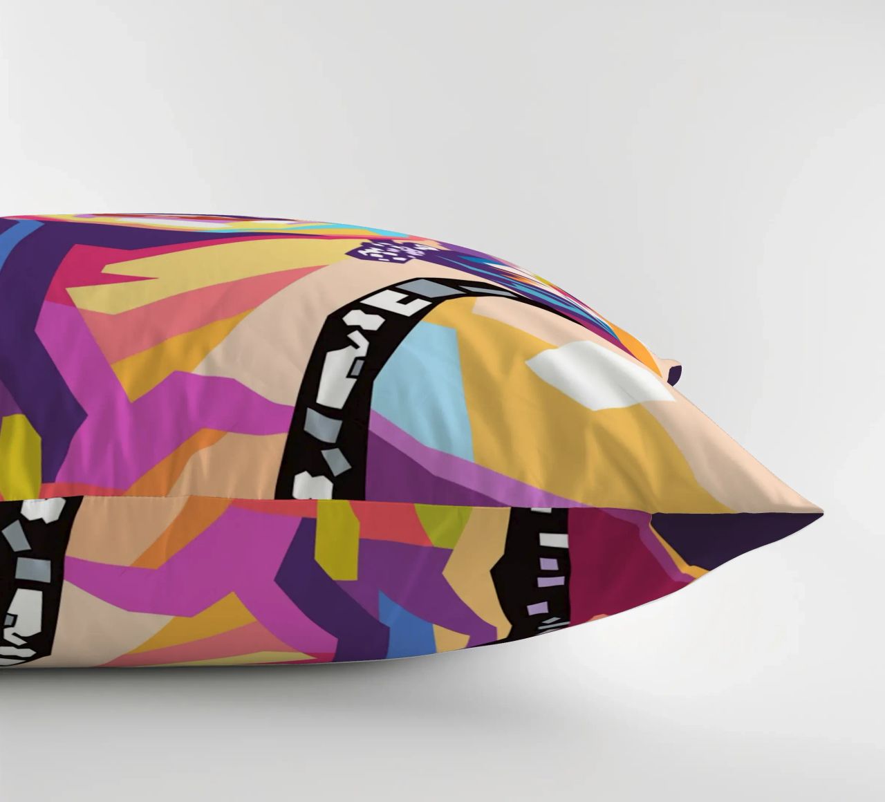 Marilyn Monroe, ritratto pop art colorato cuscino da Hantamrata