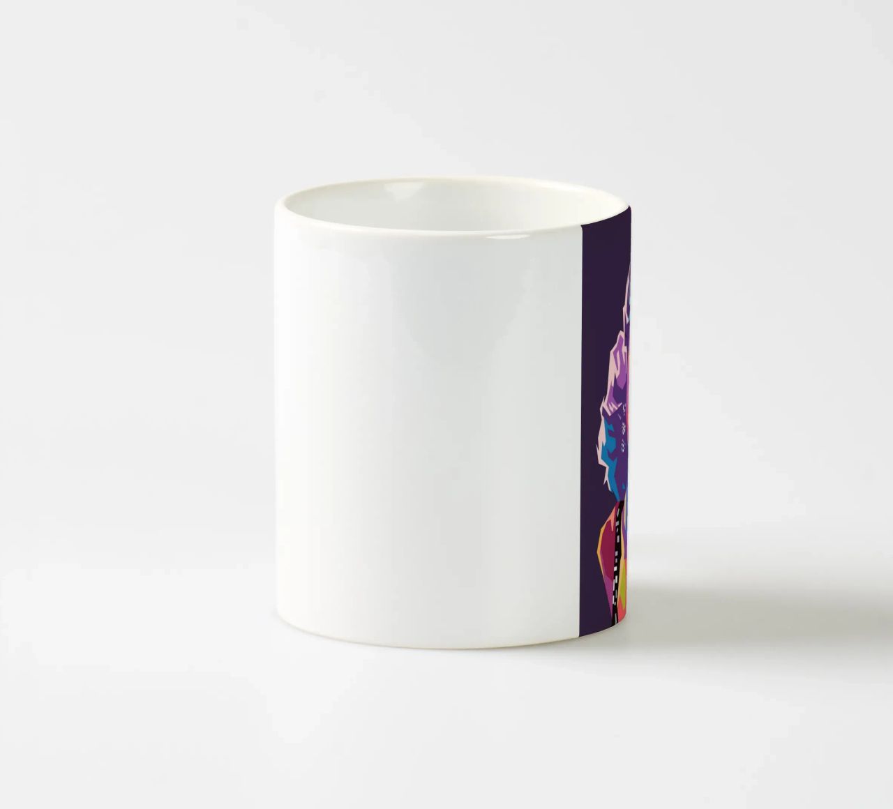 Marilyn Monroe, ritratto pop art colorato tazza in ceramica da Hantamrata