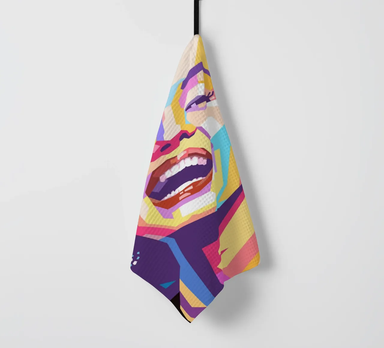 Marilyn Monroe portrait pop art coloré torchon de Hantamrata