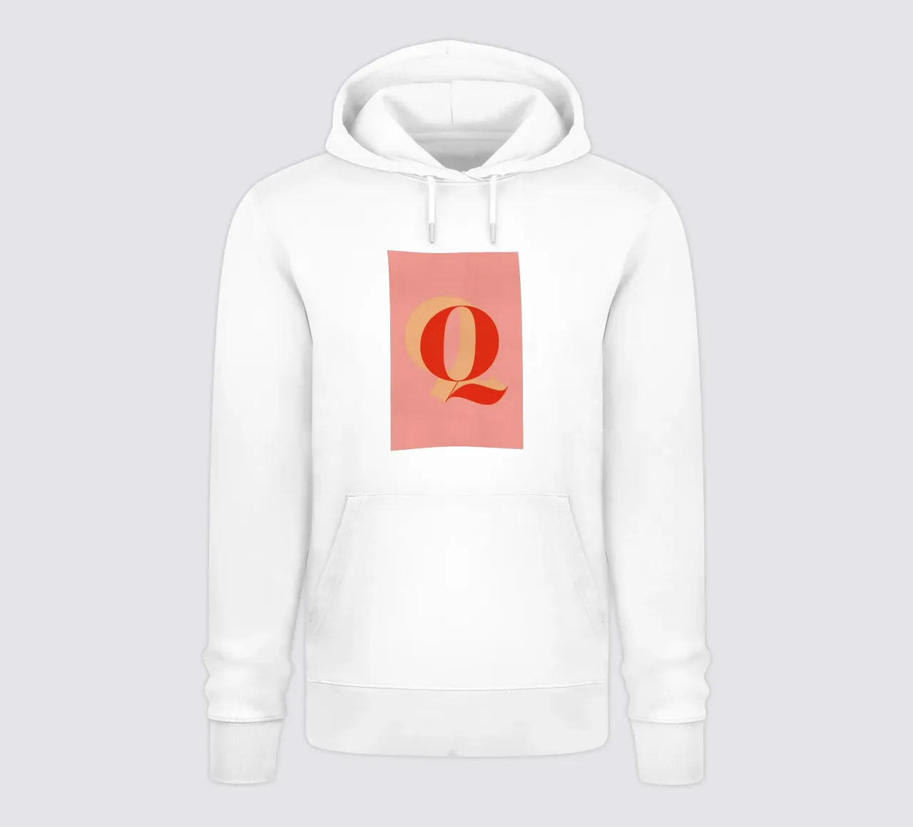Red Q hoodie van daylight design studio