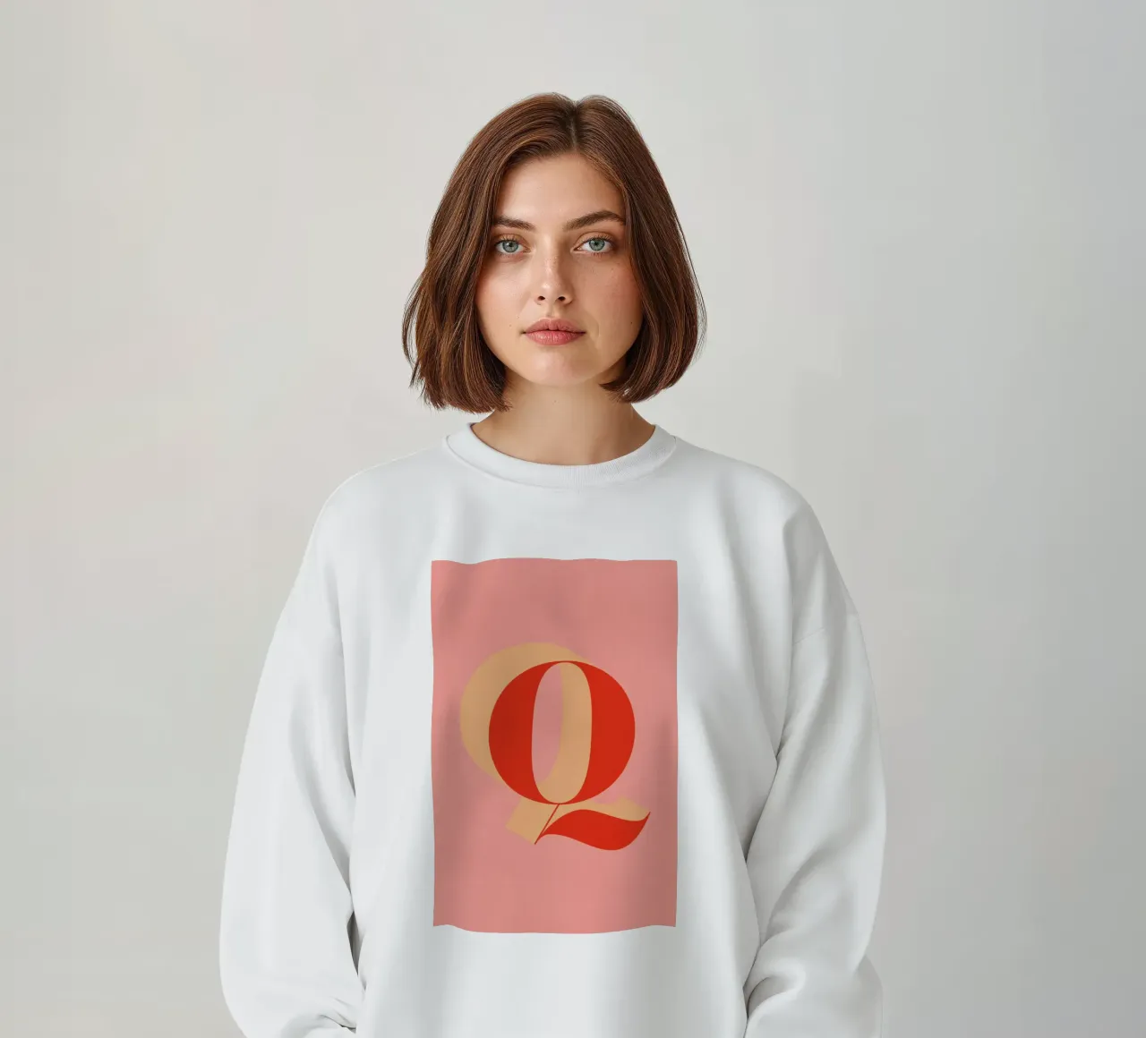 Red Q Sweatshirt von daylight design studio