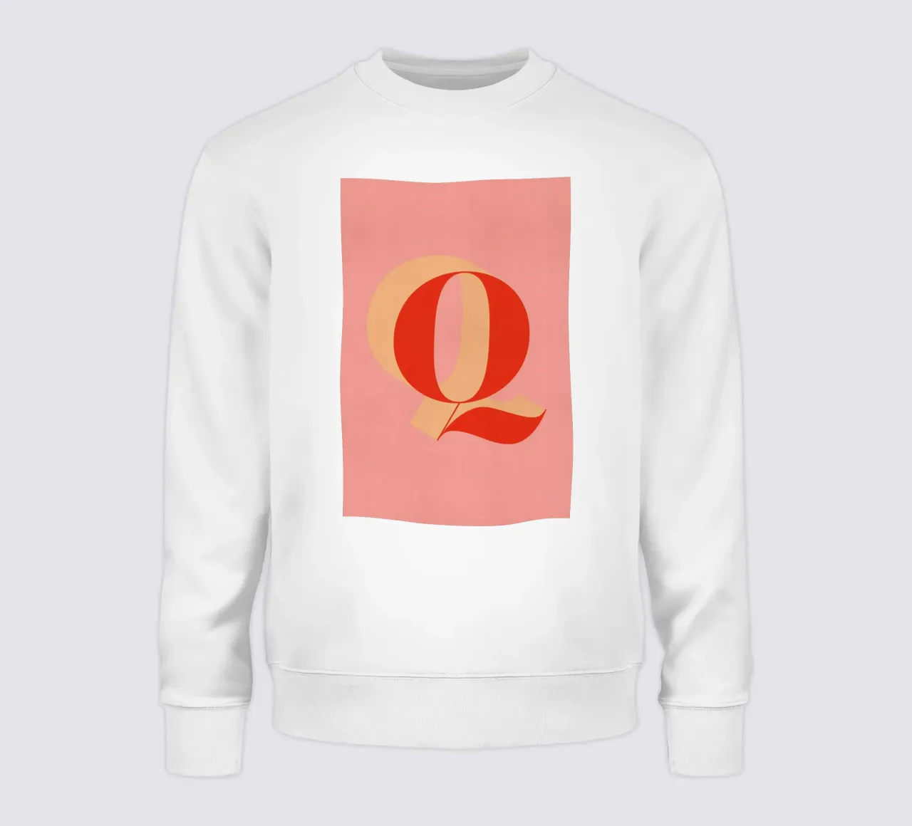 Red Q Sweatshirt von daylight design studio