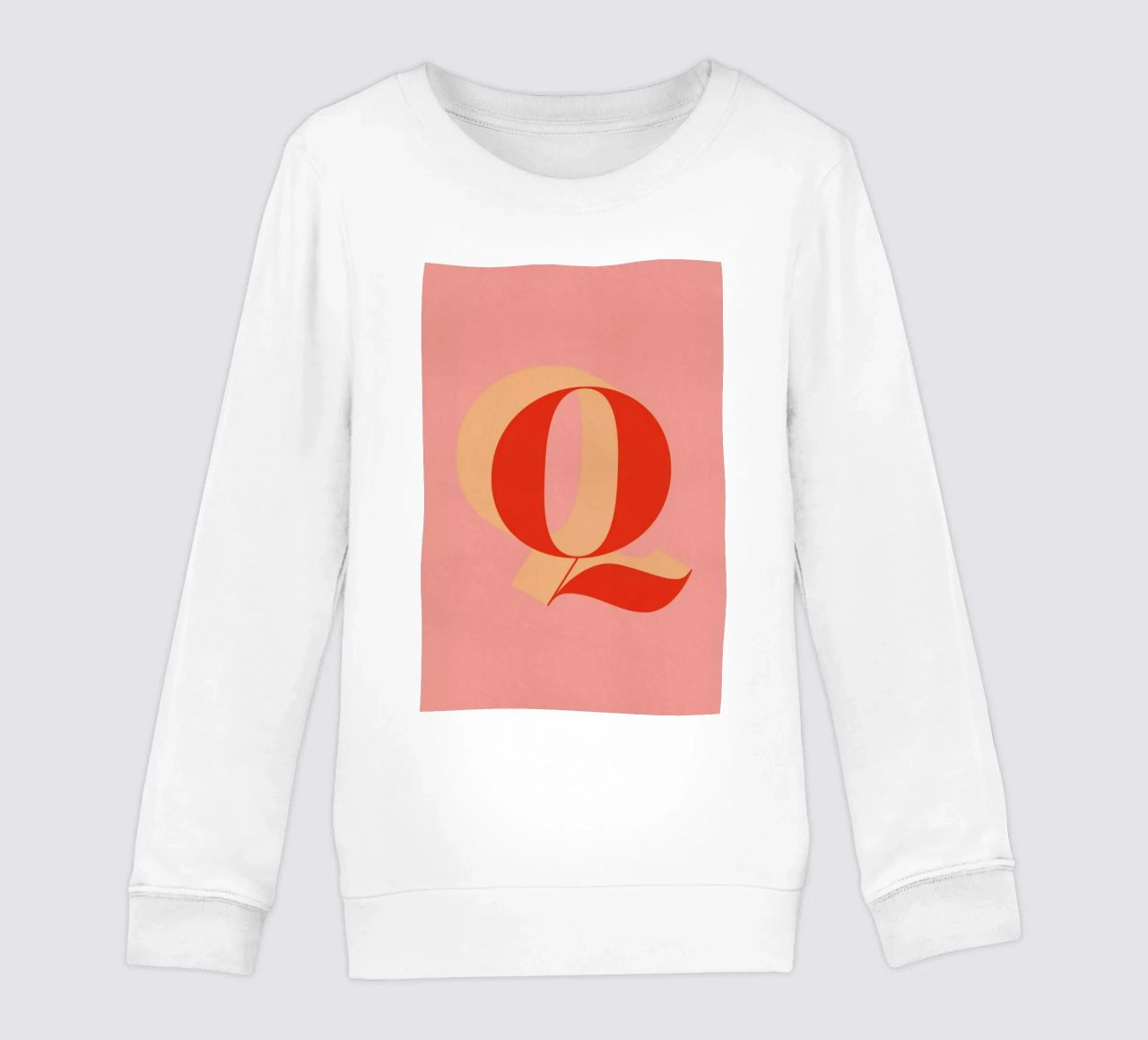 Red Q felpa bambino da daylight design studio