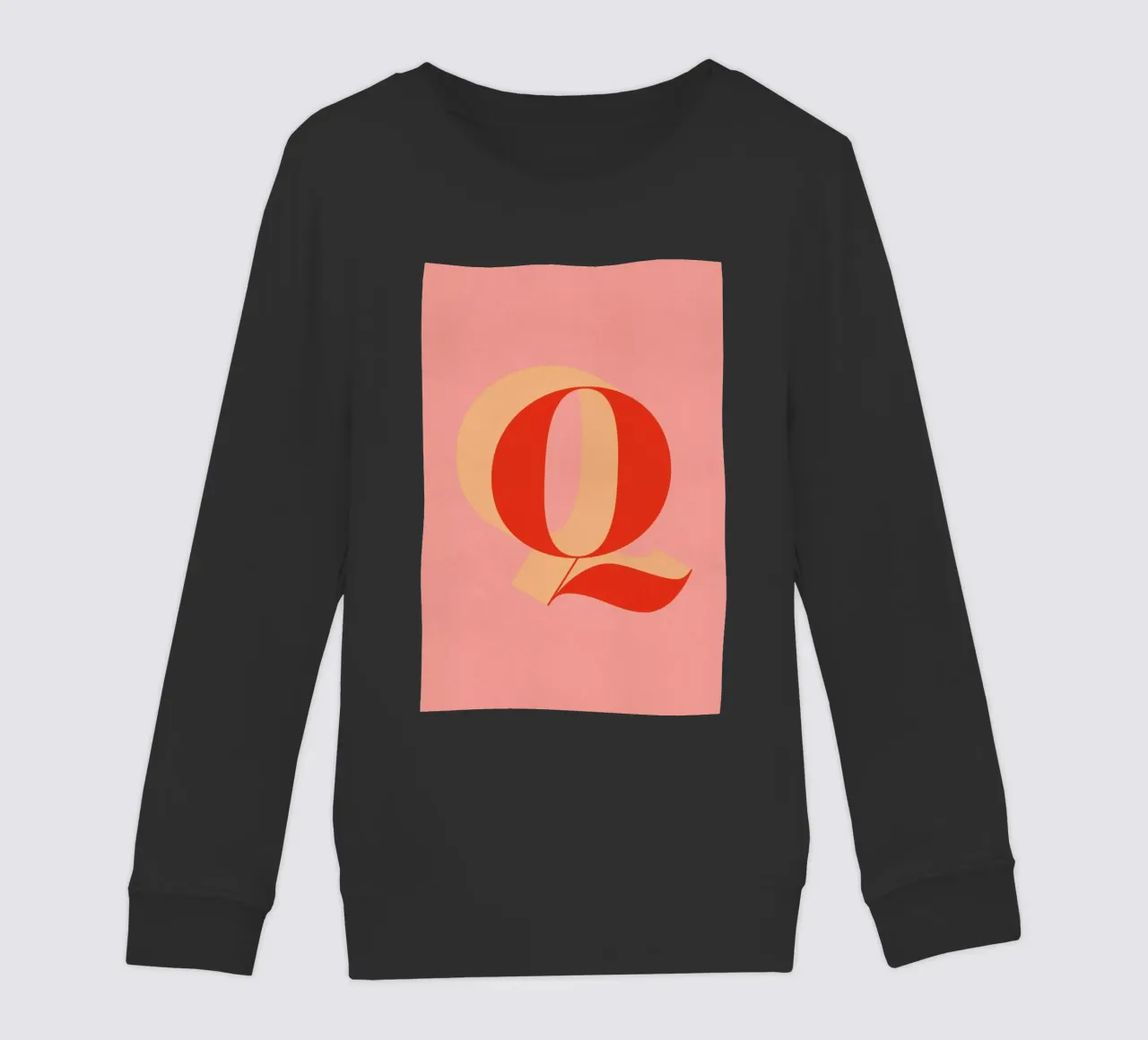 Red Q felpa bambino da daylight design studio