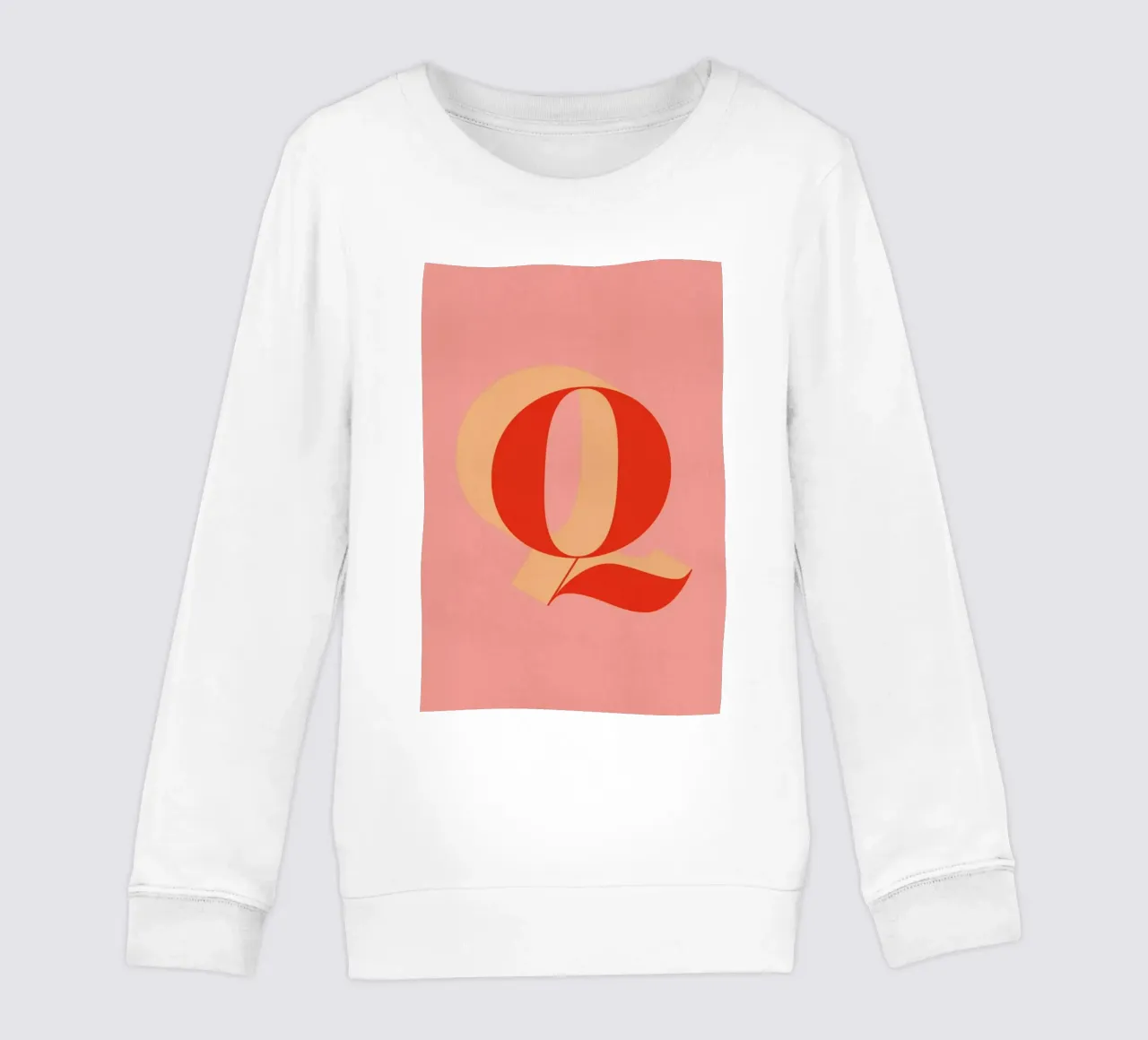 Red Q felpa bambino da daylight design studio