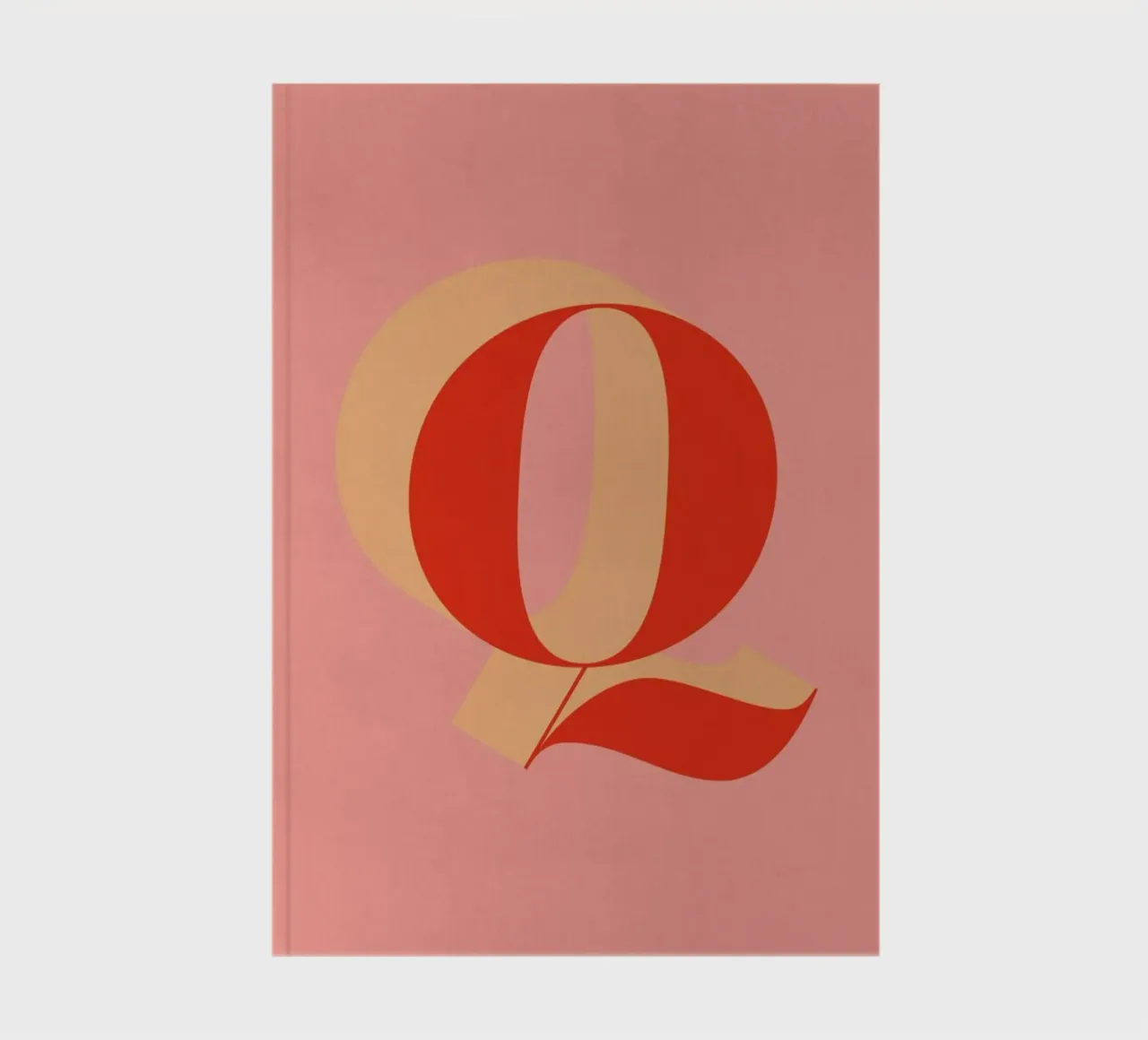 Red Q notebook by daylight design studio