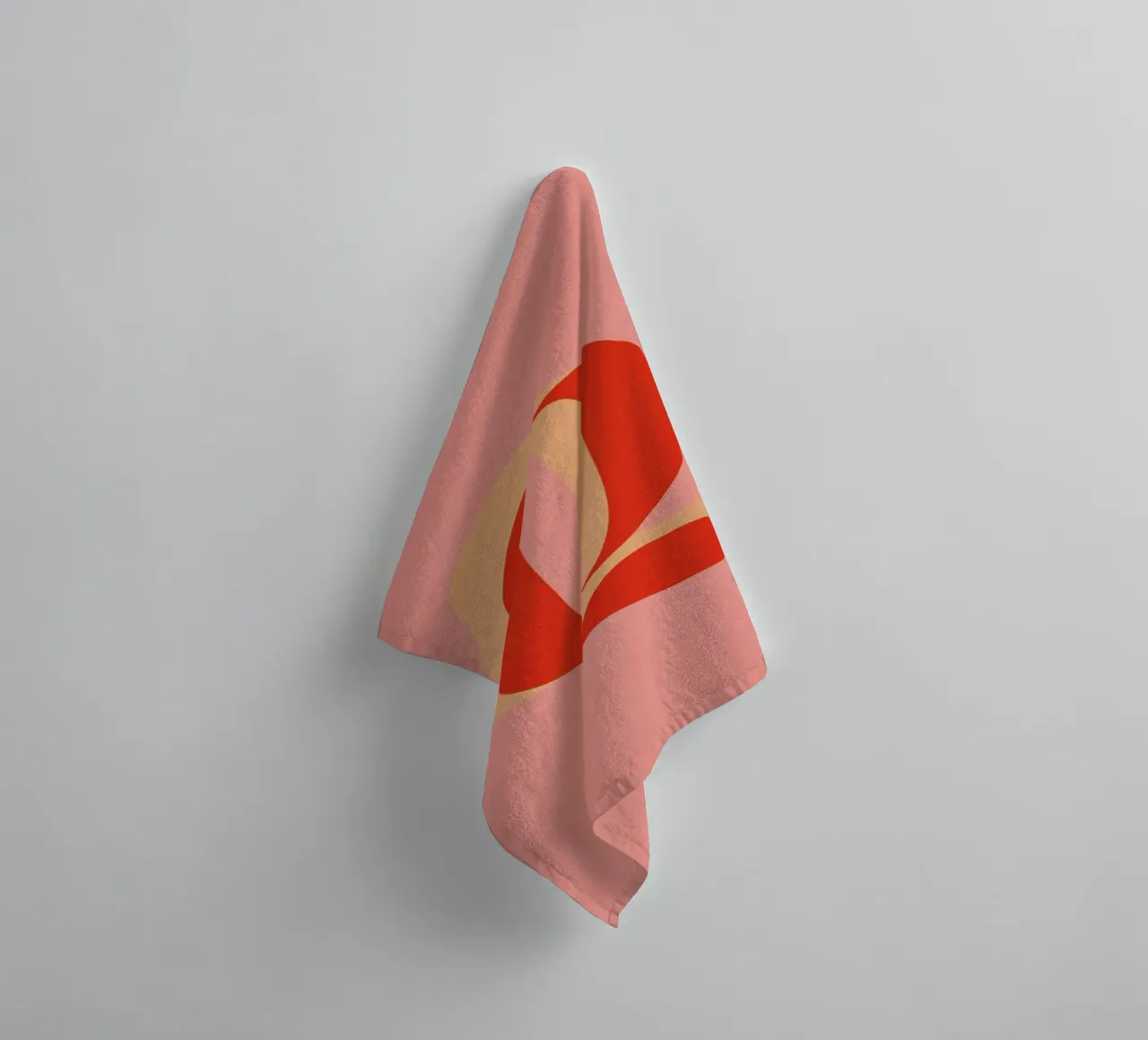 Red Q asciugamano da bagno da daylight design studio