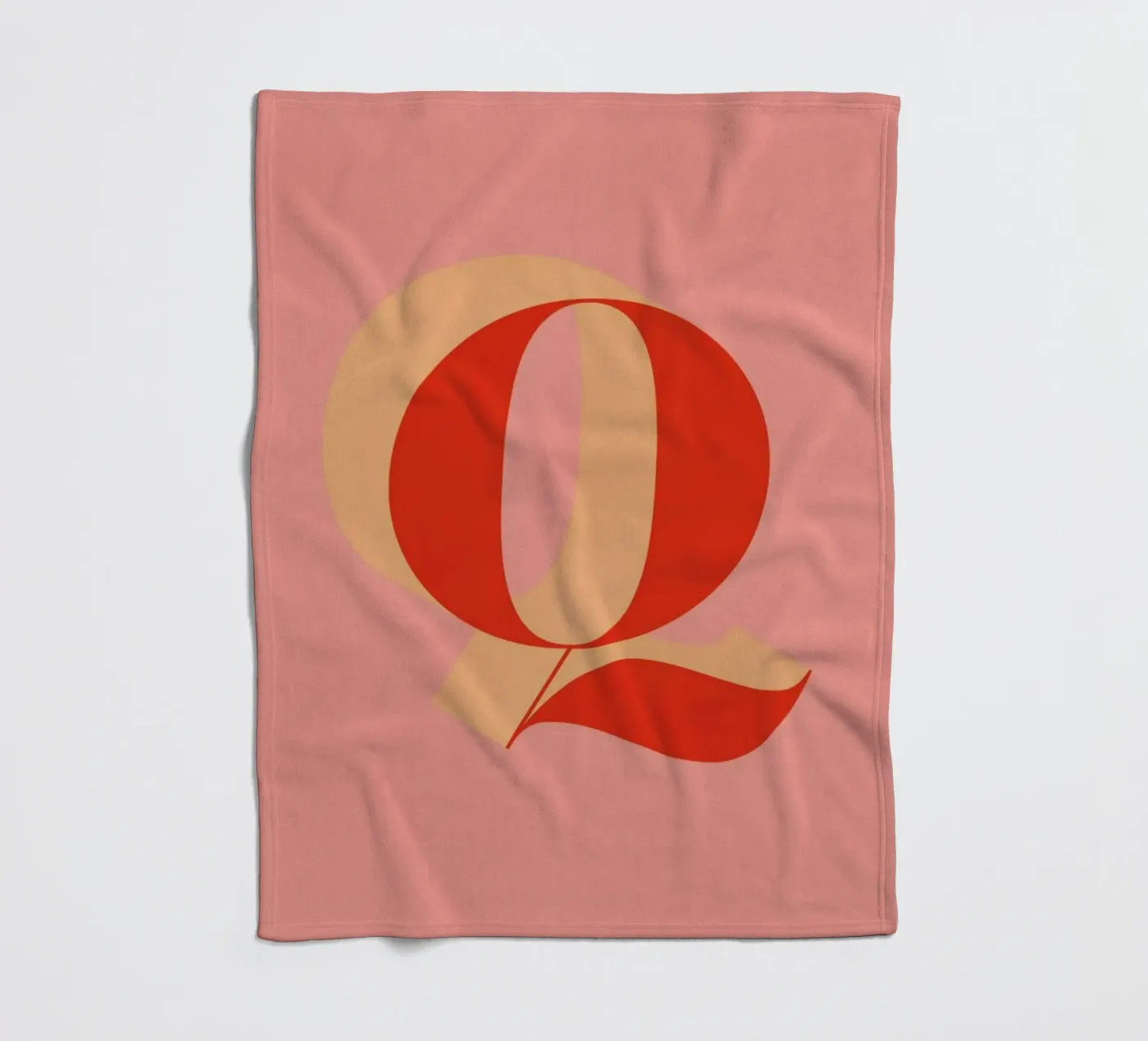 Red Q Fleecedecke von daylight design studio